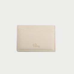 Cherry LA Porte-Cartes En Cuir (Creme) | Accessoires