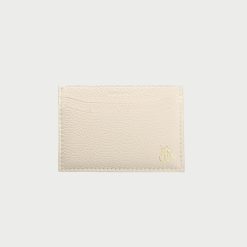 Cherry LA Porte-Cartes En Cuir (Creme) | Accessoires