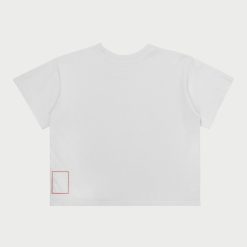 Cherry LA T-Shirt Pour Bebe Wilderness Boxy (Blanc) | Aux Femmes