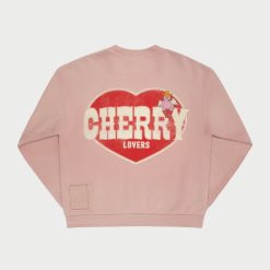 Cherry LA Col Rond Amoureux (Rose) | Sweat-Shirts