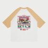 Cherry LA T-Shirt De Baseball Hollywood Mile (Camel) | T-Shirts Et Manches Longues