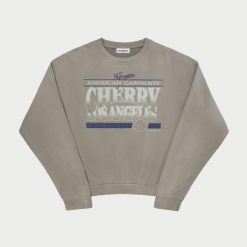 Cherry LA Col Rond American Garments (Fumee) | Sweat-Shirts