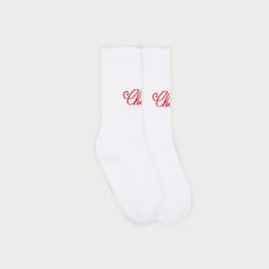 Cherry LA Chaussettes American Classic (Blanc/Rouge) | Accessoires