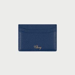 Cherry LA Porte-Cartes En Cuir (Bleu) | Accessoires