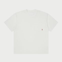 Cherry LA T-Shirt A Poche American Classic (Blanc) | T-Shirts Et Manches Longues