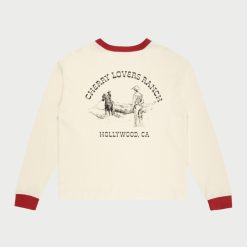 Cherry LA Chemise Thermique Ranch (Blanc Vintage) | T-Shirts Et Manches Longues