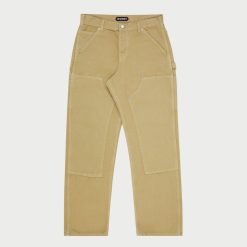 Cherry LA Classique En Toile Double Genou (Tan) | Pantalon