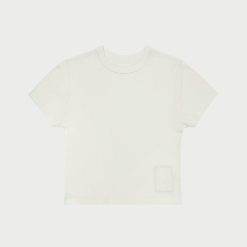 Cherry LA T-Shirt Basique Pour Bebe (Blanc) | Aux Femmes