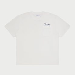 Cherry LA T-Shirt Trophy Premium En Coton Biologique (Blanc Vintage) | T-Shirts Et Manches Longues