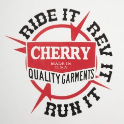 Cherry LA T-Shirt Ride It, Rev It Pocket L/S (Blanc) | T-Shirts Et Manches Longues