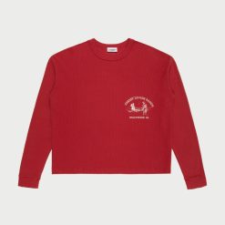 Cherry LA Chemise Thermique Ranch (Rouge) | T-Shirts Et Manches Longues