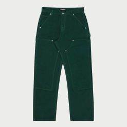 Cherry LA Classique En Toile Double Genou (Vert) | Pantalon