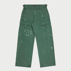 Cherry LA Cargo Peint A Jambes Larges (Cactus) | Pantalon