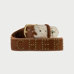 Cherry LA Ceinture En Cuir Cloute (Poils De Veau) | Accessoires