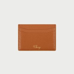 Cherry LA Porte-Cartes En Cuir (Marron Selle) | Accessoires