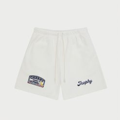 Cherry LA Short De Survetement Trophy (Vintage Blanc) | Shorts