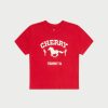 Cherry LA T-Shirt Trophee Pour Bebe (Rouge) | Aux Femmes