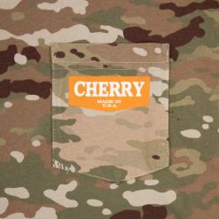 Cherry LA T-Shirt Ride It, Rev It Pocket L/S (Camo) | T-Shirts Et Manches Longues