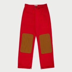 Cherry LA Pantalon Sherpa De Montagne (Rouge) | Les Pantalons De Survetement