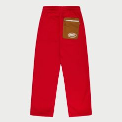 Cherry LA Pantalon Sherpa De Montagne (Rouge) | Les Pantalons De Survetement