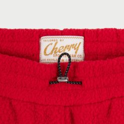 Cherry LA Pantalon Sherpa De Montagne (Rouge) | Les Pantalons De Survetement