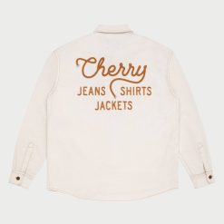 Cherry LA Surchemise En Jean (Blanc Vintage) | Chemise